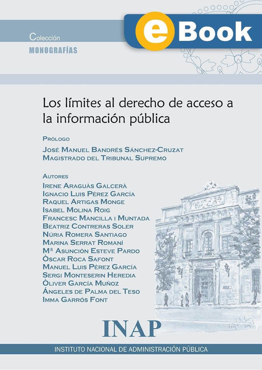 Los límites al derecho de acceso a la información pública (eBook)