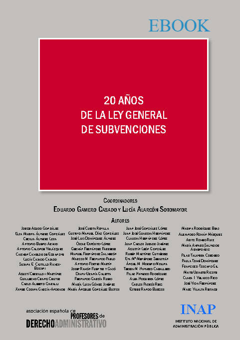 20 años de la ley general de Subvenciones (eBook)